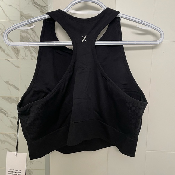 Knix Good to Go High Neck Seamless Bra - Picture 2 of 4